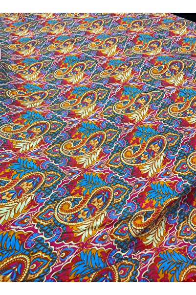 OsmanKumaşDantel İpeksi Dijital Baskı Şal Desen Kumaş