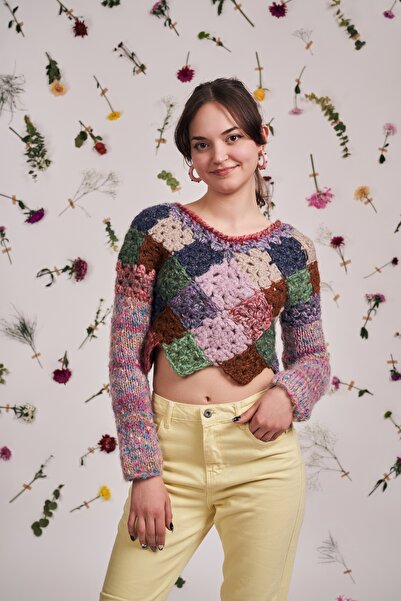 Gala İstanbul Motif Tasarım Retro Kazak