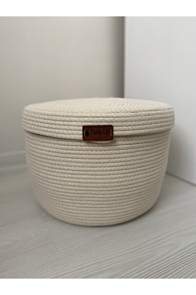 Parla Life Καλάθι πολλαπλών χρήσεων 20x30 cm με καπάκι - Σχέδιο παιχνιδιών, πατάτας και κρεμμυδιού