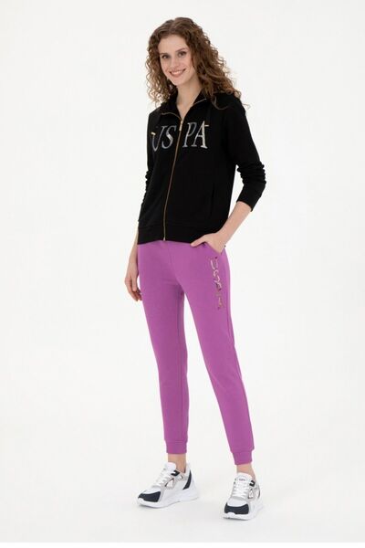 U.S. Polo Assn. Pantaloni de trening pentru femei violet