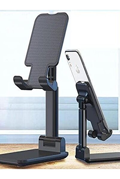 MEKs Masaüstü Telefon Standı Yükseklik ve Açısı Ayarlanabilir Telefon Tutucu ve Tablet Standı-TB01S