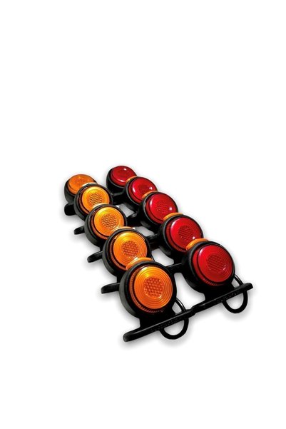 ÇERAY Neon Mini Takoz Sarı-kırmızı 12v-24v