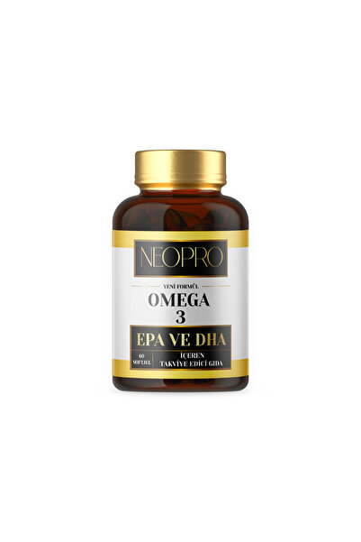 NEOPRO Collagen- Omega 3 - Balık Yağı Vitamini - 60 Softgel