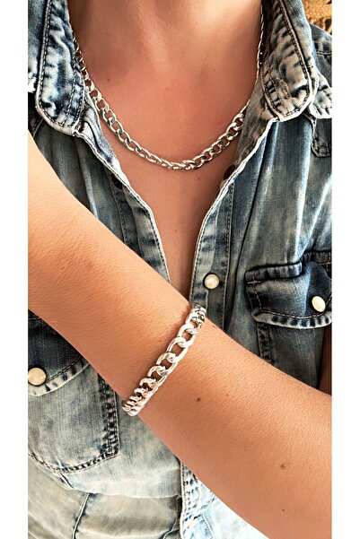 by özllem بصمة قلادة ومجموعة سوار