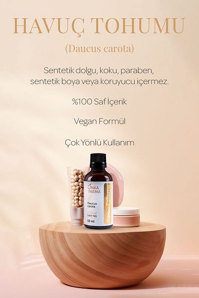 OnkaFarma Onka Farma - 100% Pure Carrot Seed Oil 50 ml