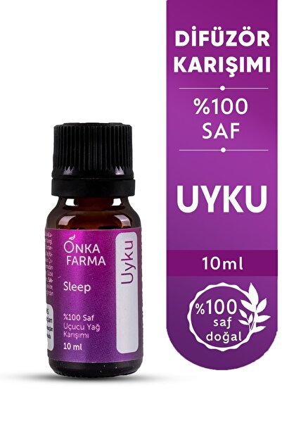 OnkaFarma مزيج الزيوت العطرية للنوم من أونكا فارما - زيت أساسي نقي وطبيعي 100% - 10 مل