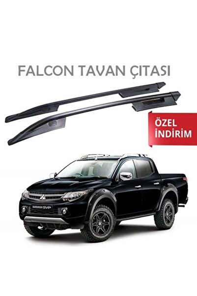 CAN Mıtsubishi L200 2015 2016 2017 2018 2019 2020 Siyah Portbagaj Tavan Çitası