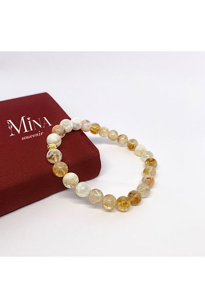 Mina Souvenir Natural Stone Citrine Bracelet
