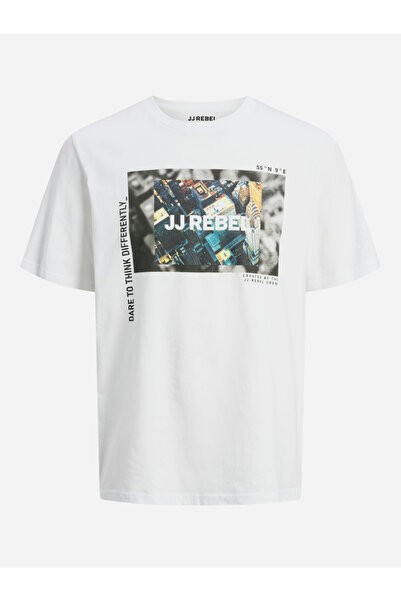 REBEL By Styli Photo Graphic Print Crew Neck T-Shirt