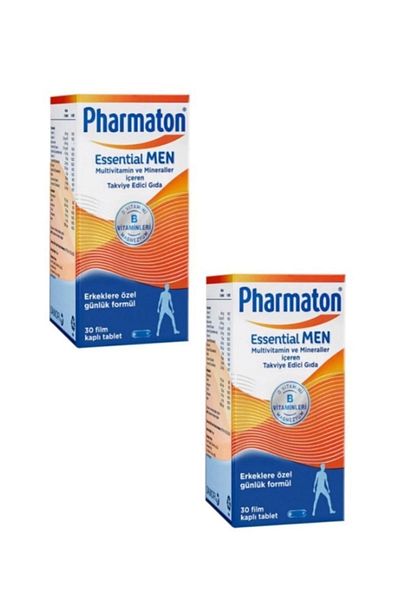 Pharmaton Essential Men 30 Tablets - X 2 Advantage Package