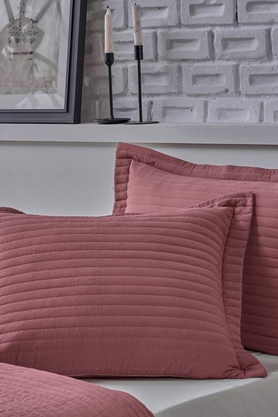 Doqu Home Claret Red Otto Bedspread - Double
