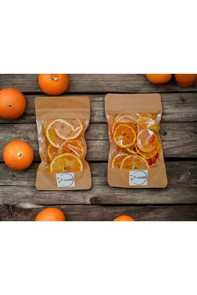 Suencu شرائح برتقال طبيعية مجففة، بدون سكر مضاف (نيت 100 جرام)