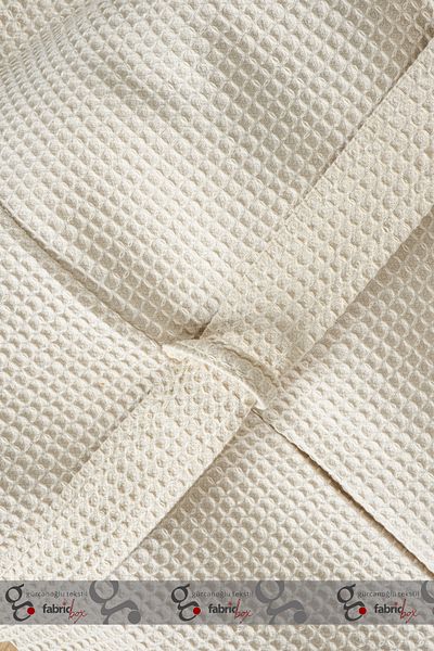 Fabric Box Οικογενειακό Σετ μπουρνούζι Waffle Pique - S-M και L/XL