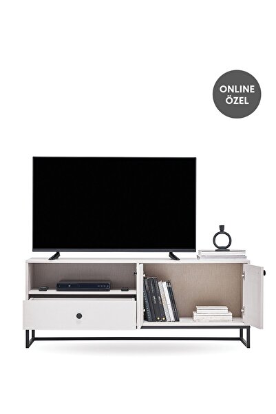 Enza Home Kalinsta TV Sehpası - Beyaz