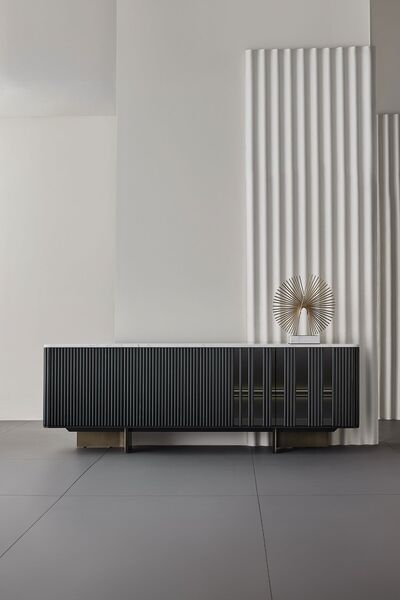 Enza Home Osaka Mermer Yüzeyli Konsol