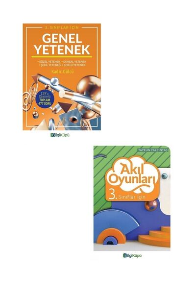 Tudem Yayınları Tudem 3 Sınıf Genel Yetenek Ve Akıl Oyunları Seti