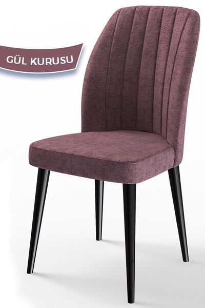 Canisa Etra Serisi, Gürgen Ayaklı 1.sınıf Yemek Odası Sandalye,gülkurusu Sand...