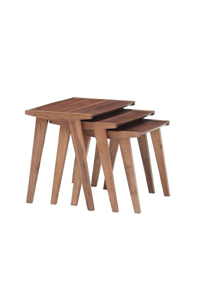 Enza Home Lora Zigon Sehpa - Ceviz