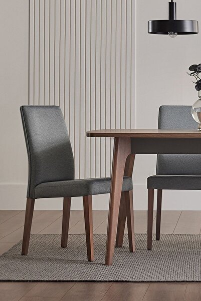 Enza Home Cordell Sandalye - Açık Gri