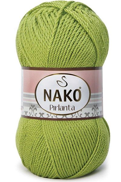 NAKO خيوط الحياكة الماسية الخضراء الفستقية 3330