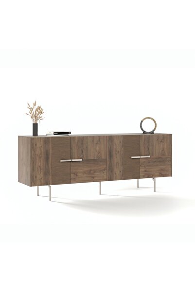 Enza Home Pavia Ahşap Yüzeyli Konsol