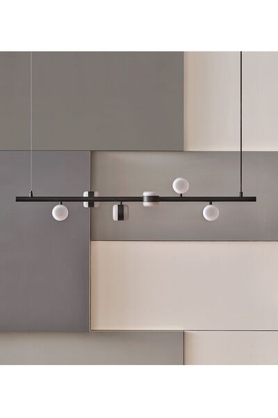 Enza Home Oblo Altılı Sarkıt - Siyah