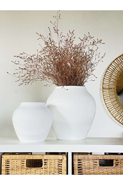 Allegorie.Co Set Loreen cu 2 covorașe texturate - alb