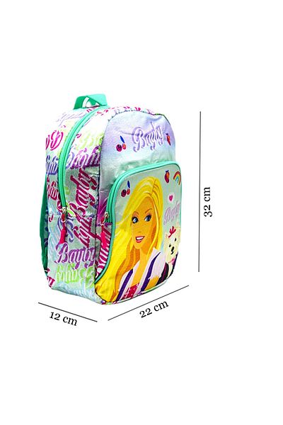 Sentor Green Girls Kindergarten 2 Compartment Backpack
