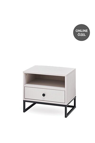 Enza Home Kalinsta Komodin - Beyaz