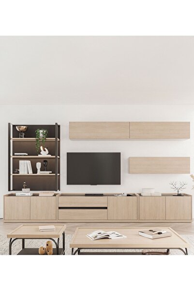 Enza Home Terra TV Ünitesi Kombinasyonu 1 - Ceviz