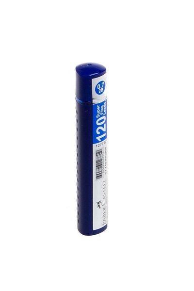 Faber Castell Grip Min 0.7 2b 60mm, 120 Tubes Dark Blue