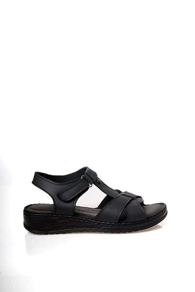 ayakkabiyolla Sandale ortopedice din piele naturală cu velcro