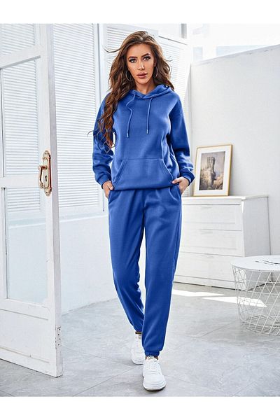 DAXİS Sportwear Company Σετ φόρμας Unisex με κουκούλα Oversize