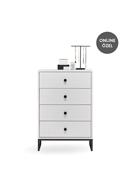 Enza Home Kalinsta Şifonyer - Beyaz