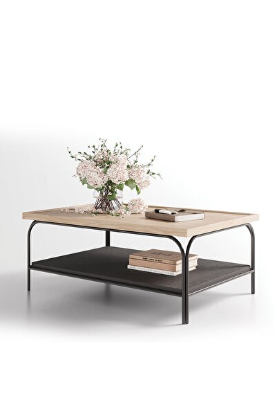 Enza Home Terra Dikdörtgen Orta Sehpa - Açık Meşe