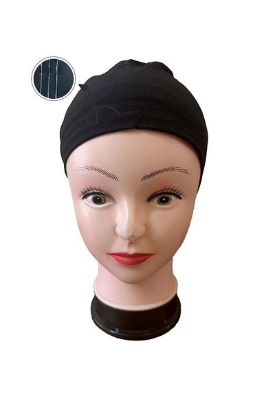 Cosie Silicone, Anti-Slip, Seamless, Lycra Combed Cotton Bonnet Single Color