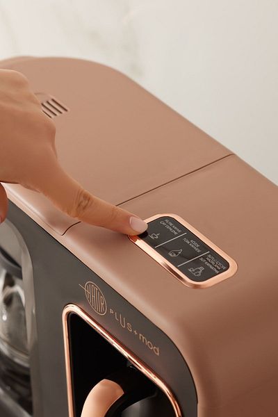 Karaca Souvenir Plus Mod 5 in 1 Essential Kaffeemaschine Rosie Brown