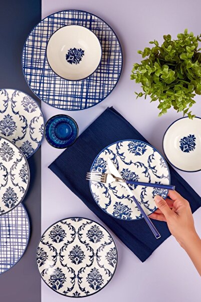 Karaca Maren 24 Parça 6 Kişilik Porselen Yemek Takımı