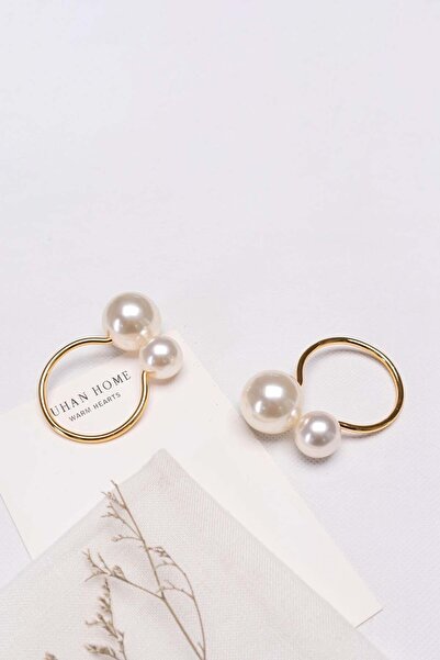 Karaca Home Pearl 2-Piece Napkin Ring