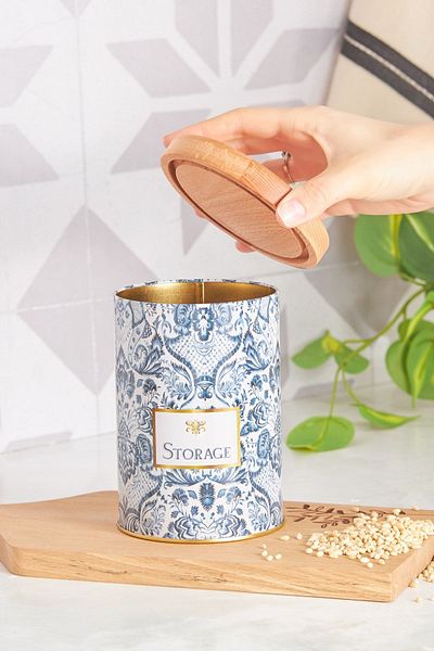 Karaca Whitney Round Storage Container