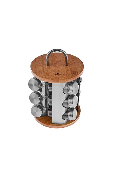 Karaca Alya Spice Set of 12 with Rotating Stand