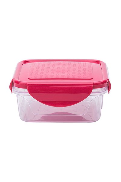 Karaca Praxis Storage Container Square M Claret Red