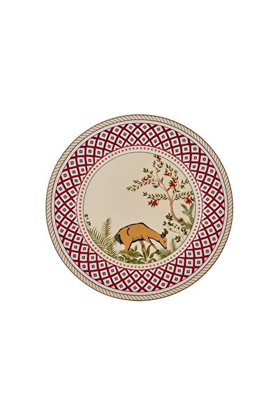 Karaca X Arslantepe Porselen Servis Tabağı 27 Cm