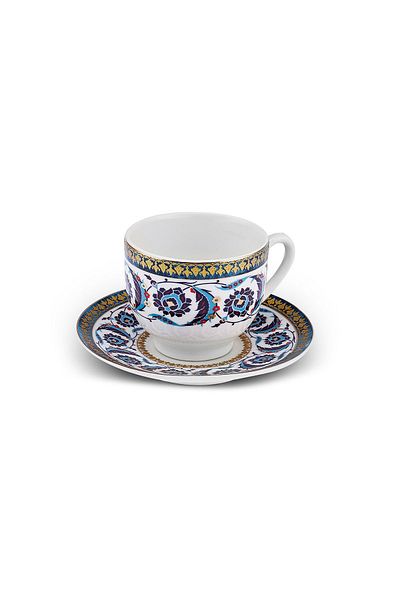 Karaca Hisar Coffee Cup for 6 Persons 90 ml