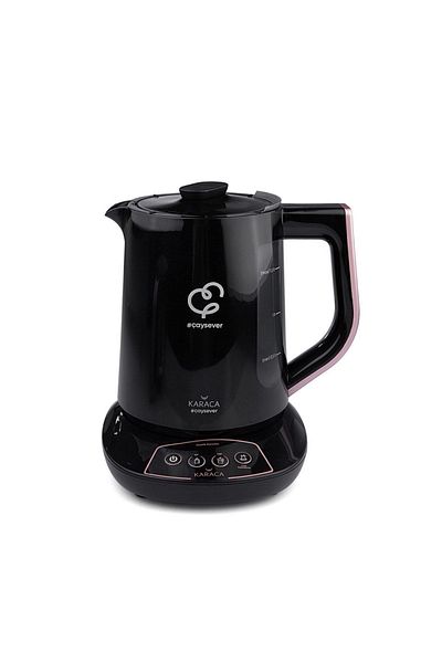 Karaca Çay Lover Aparat de ceai vorbitor 3 în 1 Încălzitor de apă și pregătire a apei alimentare 1700w Rosegold