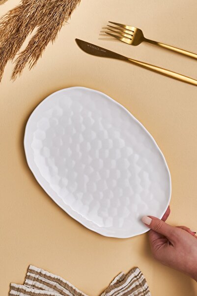 Karaca Bomonti Boat Plate 26 cm