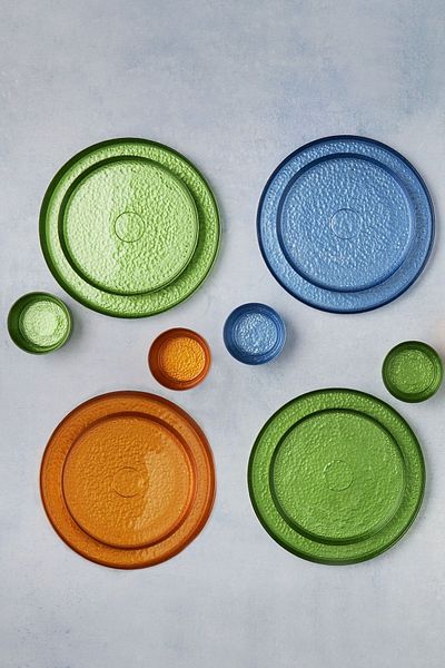 Karaca Glacier Glass 18 Piece Breakfast Serving Set for 6 Persons