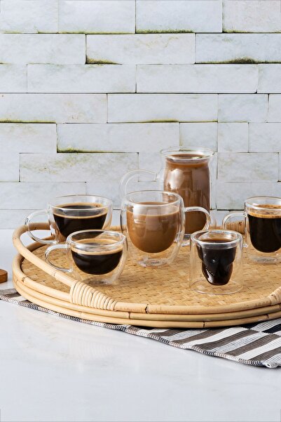 Karaca Pia 175 ml Oval Coffee Cup - Double Sided