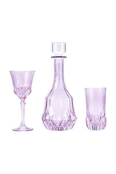 Karaca Florence 25 Parça 12 Kişilik Bardak Seti Violet