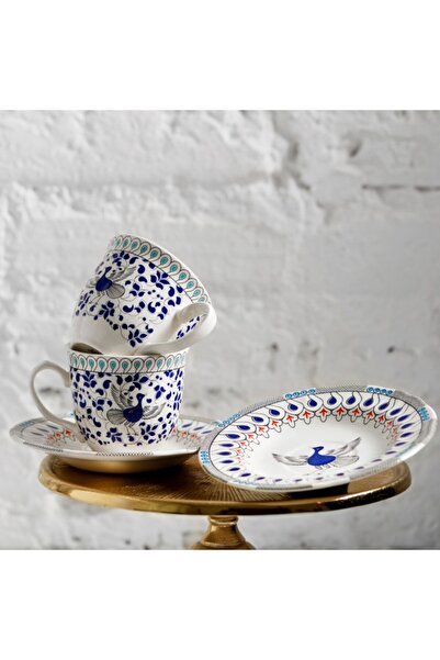 Karaca Mai Selçuklu Serisi 2 Kişilik Çay Fincanı